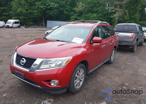 2016 Nissan Pathfinder Sv from USA, damaged, VIN 5N1AR2MM1GC666260